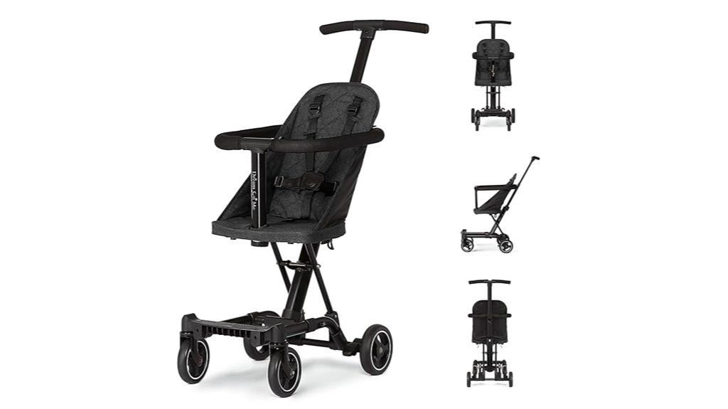 stroller with one hand fold