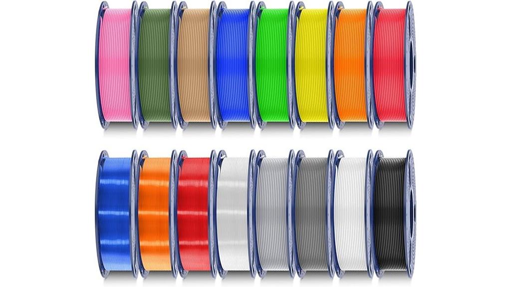 sunlu 16 color pla bundle
