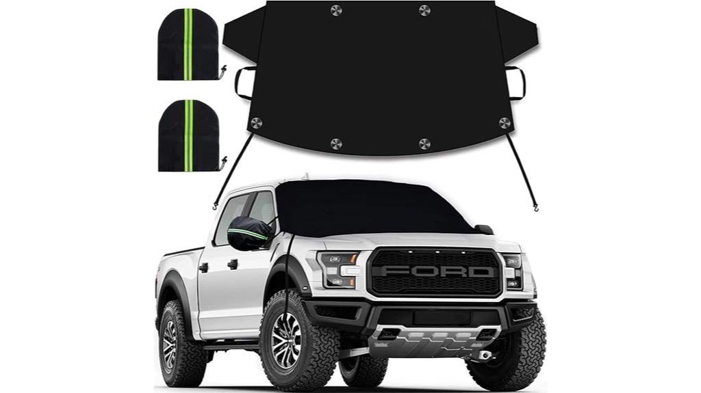 suv snow and ice cover