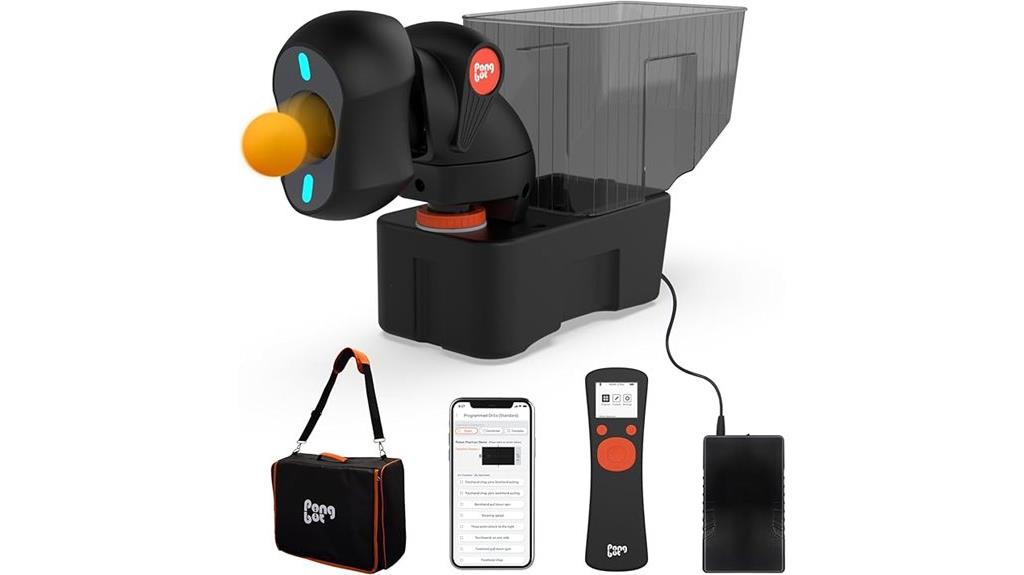 table tennis robot set