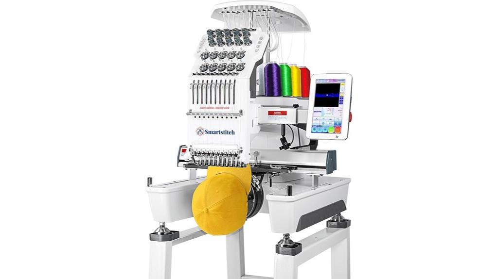 ten needle embroidery machine