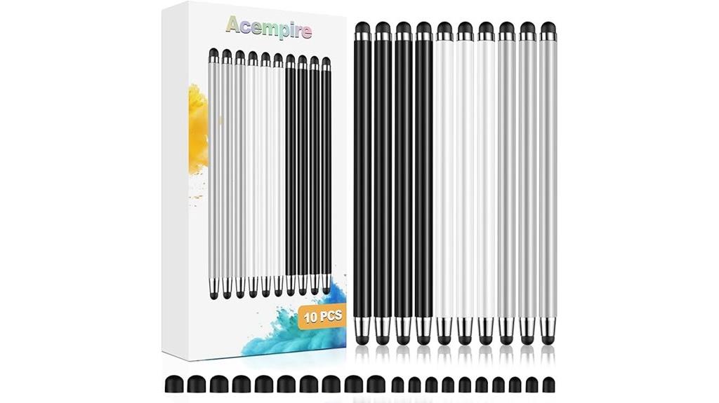 ten stylus pen set