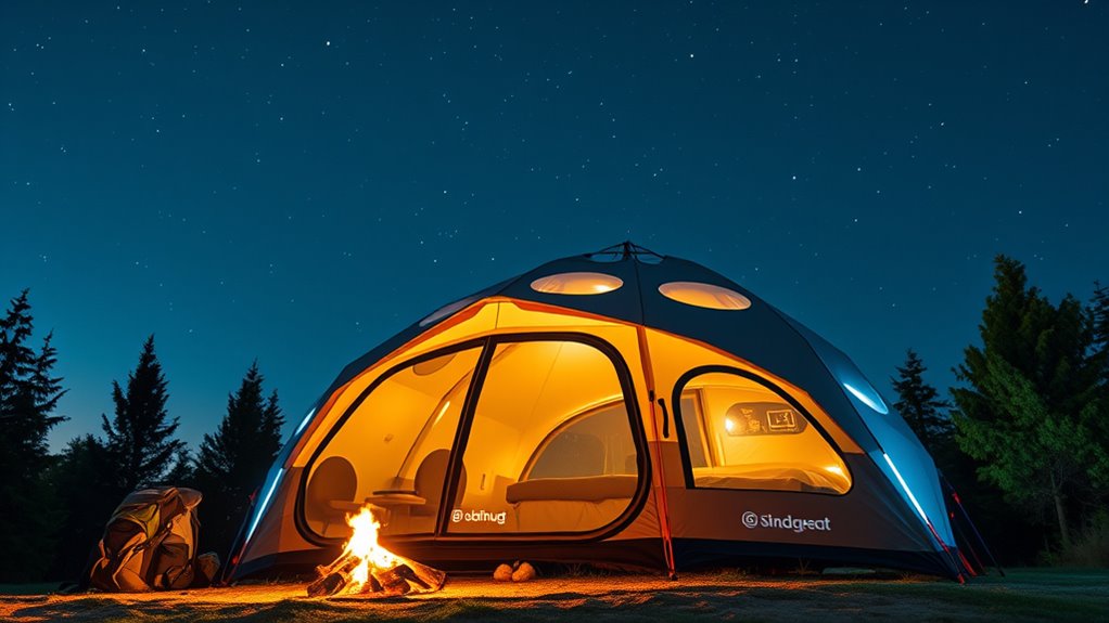 tent size ease durability