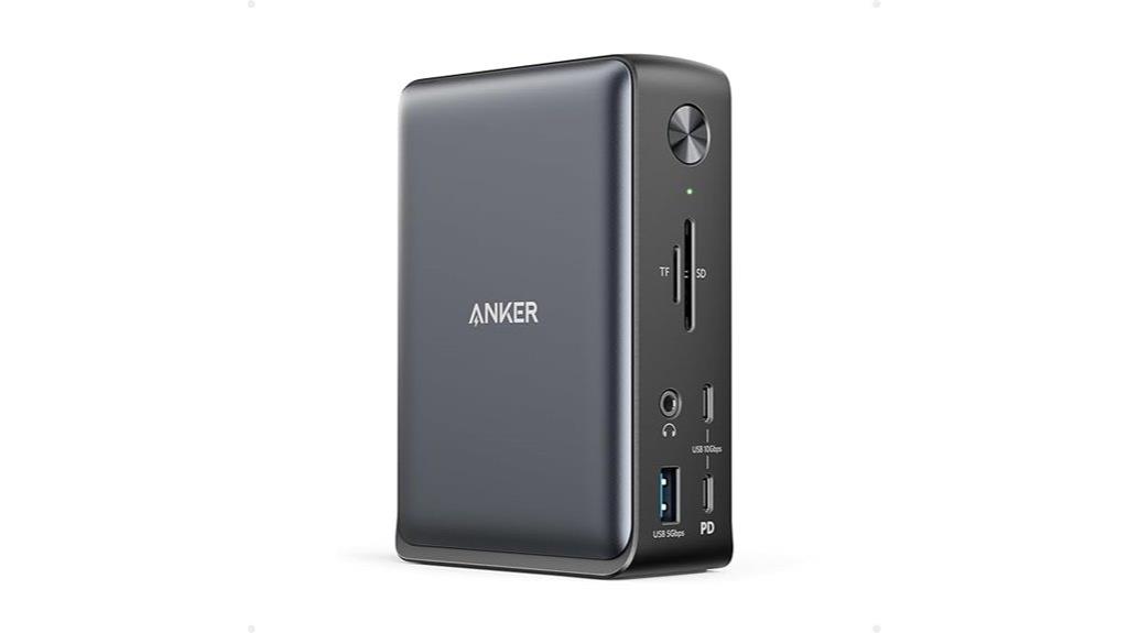 thirteen port usb c dock