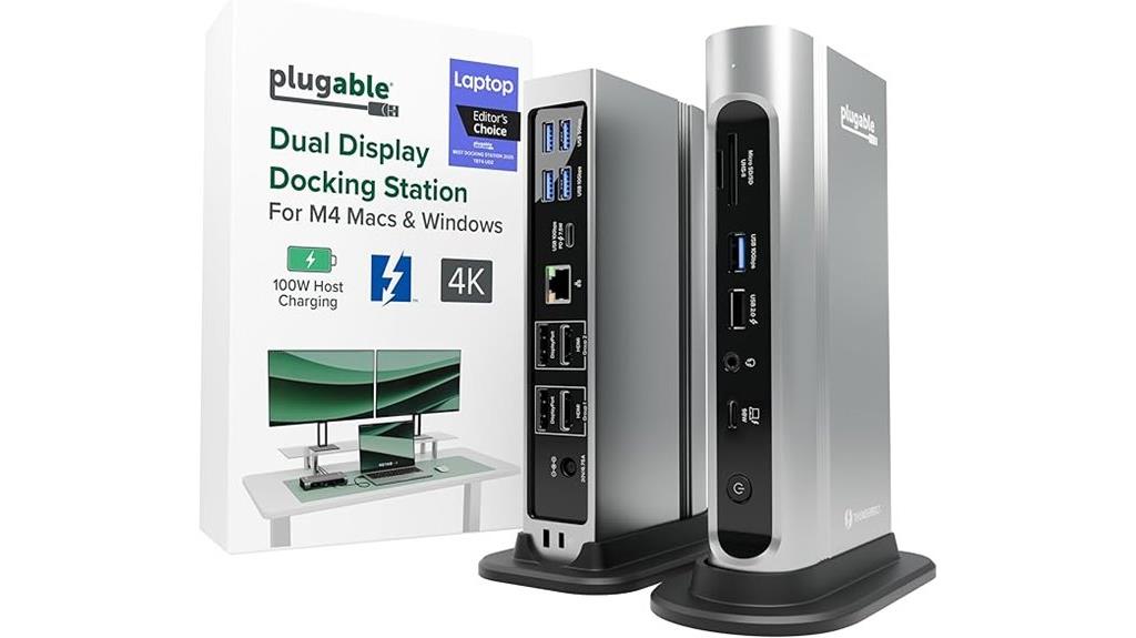 thunderbolt 4 dual 4k dock