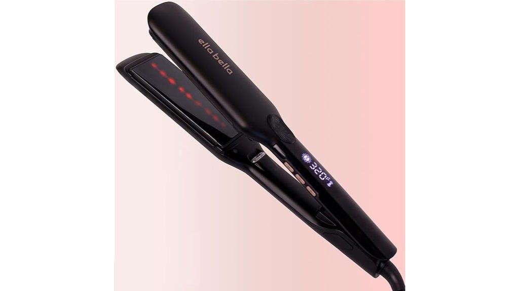 titanium infrared flat iron