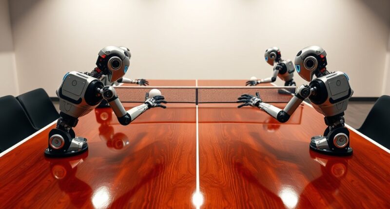 top ai table tennis robots