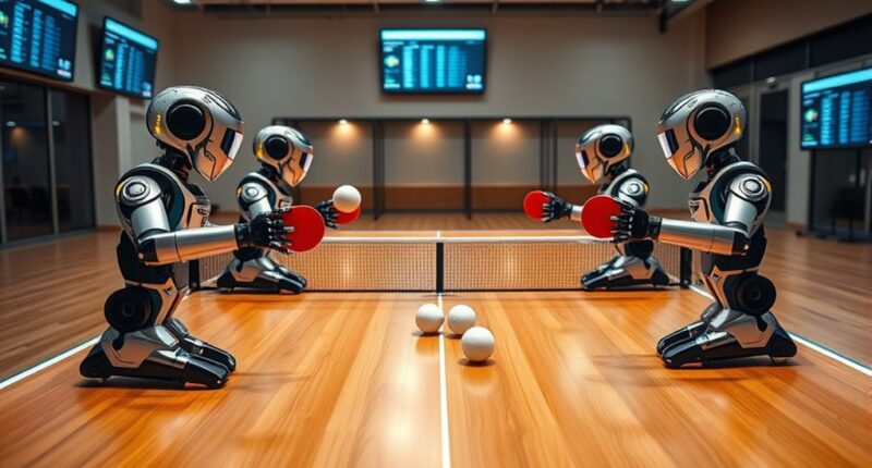 top ai table tennis robots