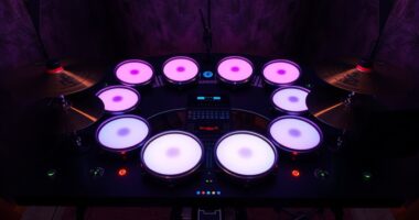 top drum pad selections