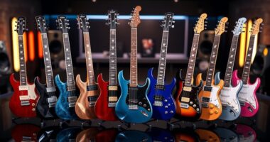 top electric guitars 2025