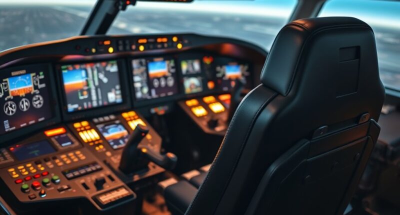 top flight simulator cockpits