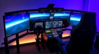 top flight simulator cockpits