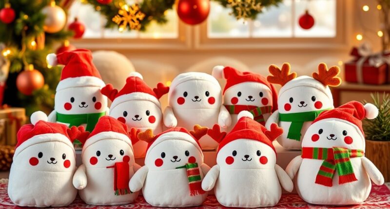 top holiday squishmallows 2025