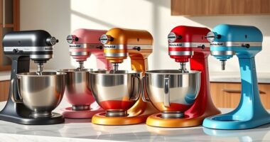 top kitchenaid mixer colors