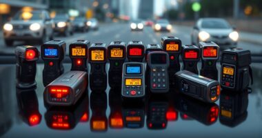 top laser radar detectors