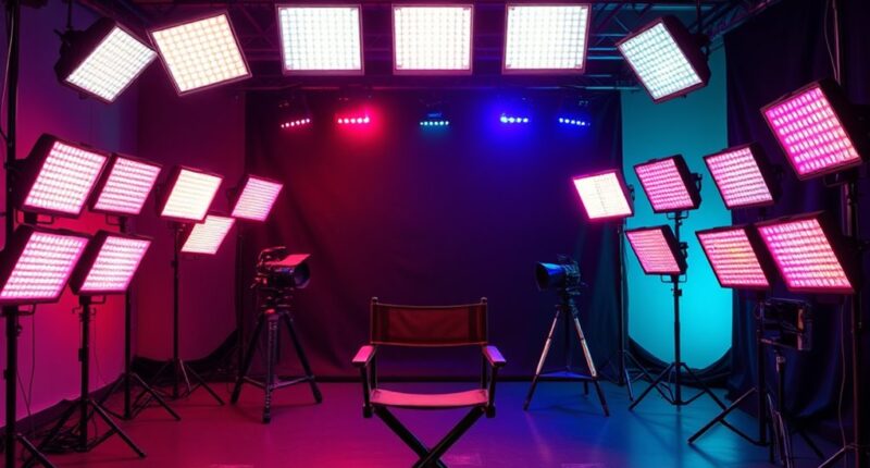 top led lights for filmmaking