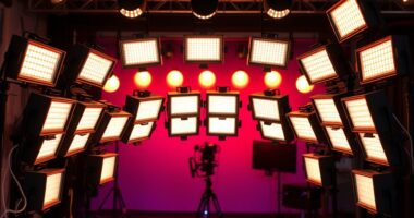 top led lights for filmmaking