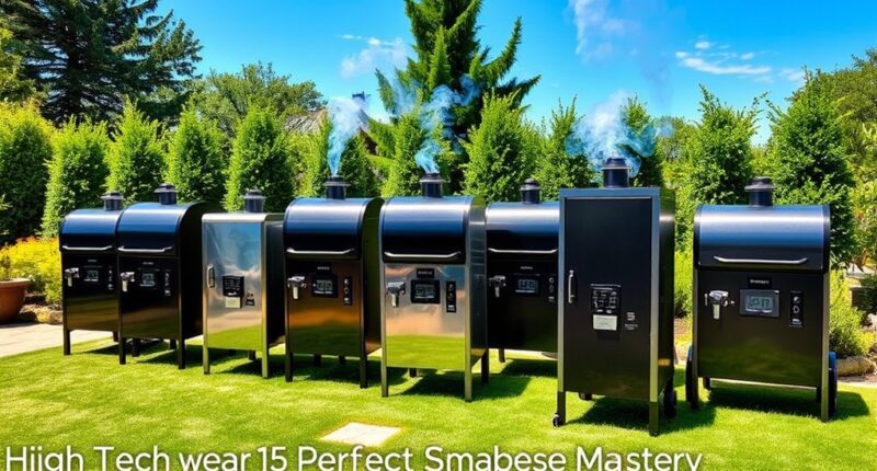 top rated smart barbecue smokers