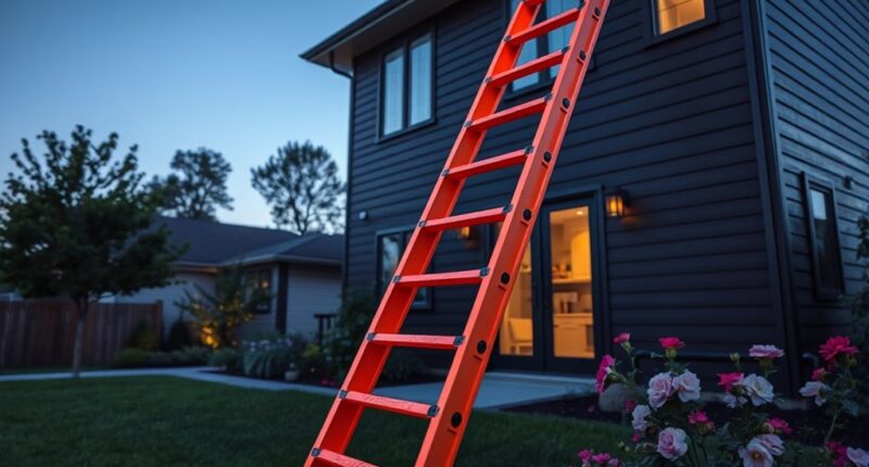 top rated two story home escape ladders