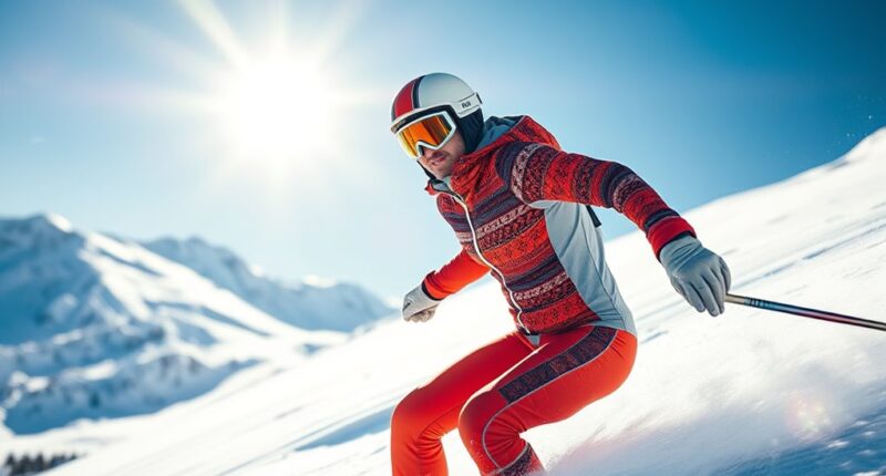 top ski thermal underwear