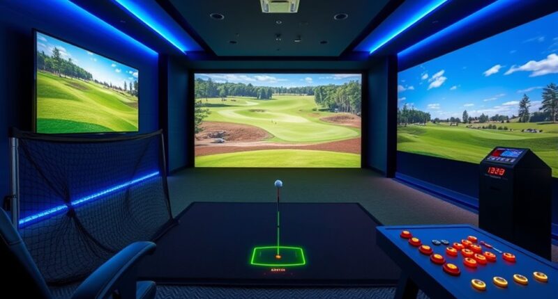 top smart golf simulators