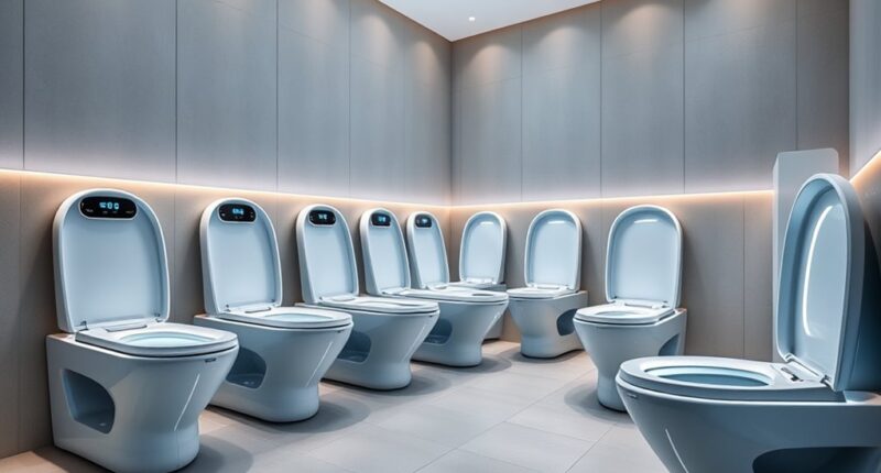 top smart toilets 2025