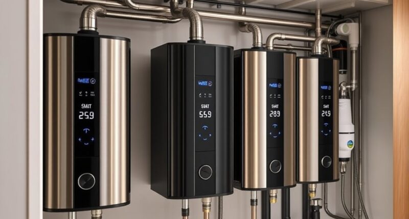 top smart water heaters