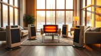 top space heaters for large rooms