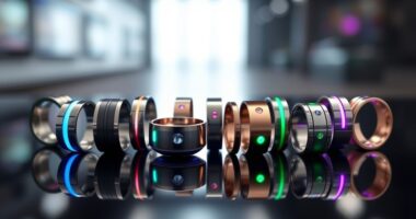 top stylish tech rings