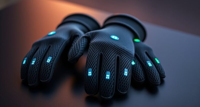 top vr haptic gloves