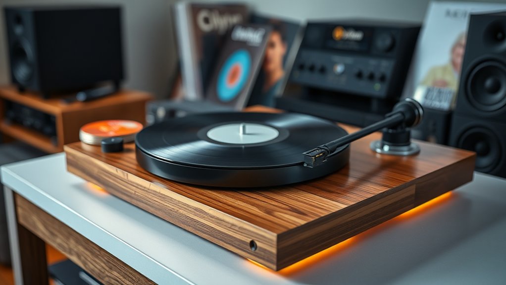 turntable features and options