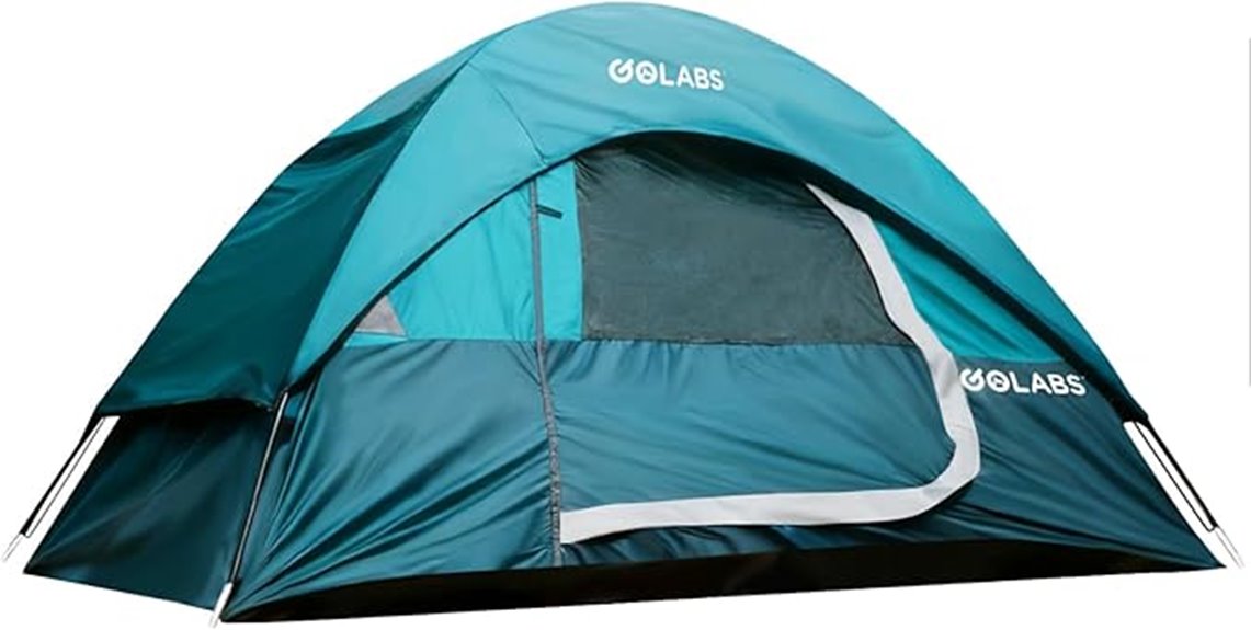 two person mesh tent