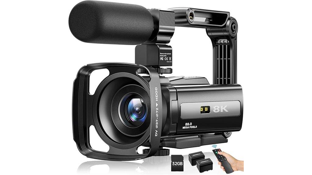 ultra hd 8k video camcorder