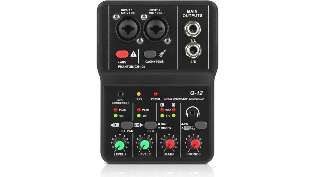 usb audio recording interface