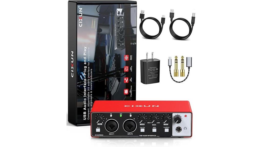 usb c audio interface