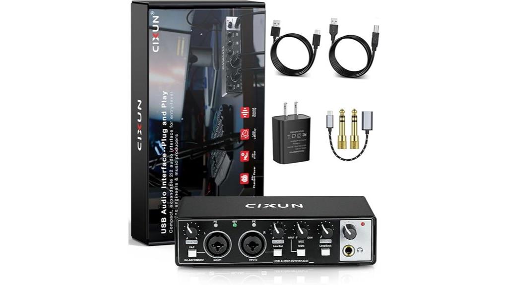 usb c audio interface