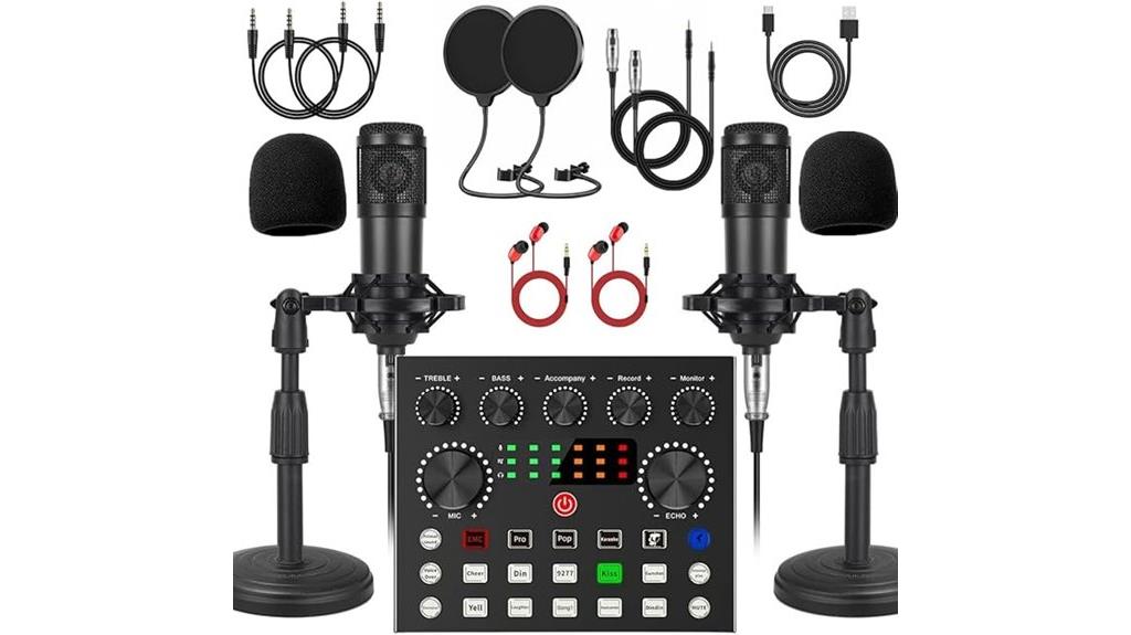 v8 voice microphone bundle