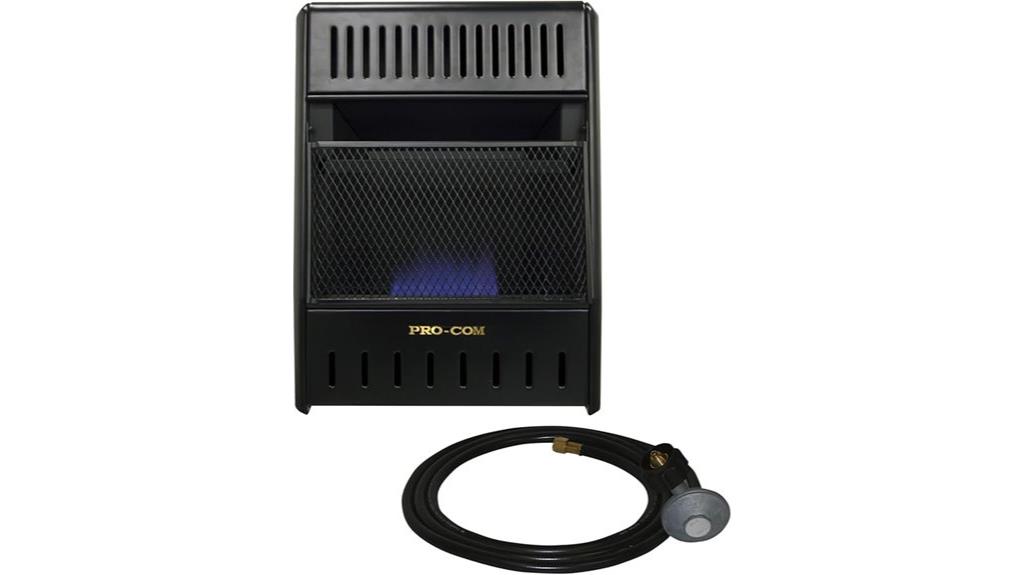 ventless propane heater with thermostat