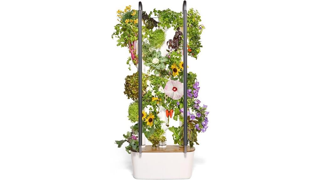 vertical hydroponic gardening kit