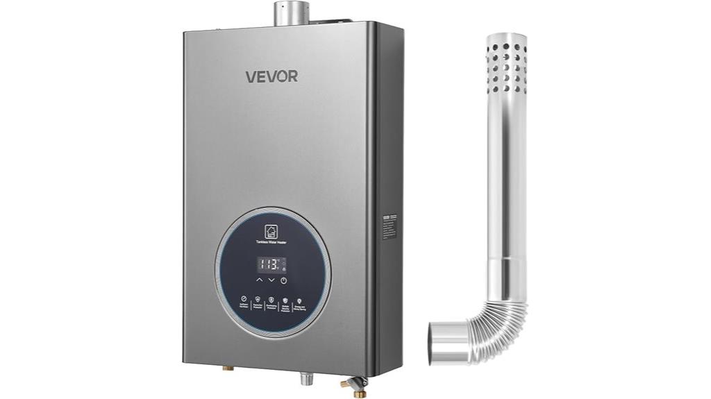 vevor propane tankless heater