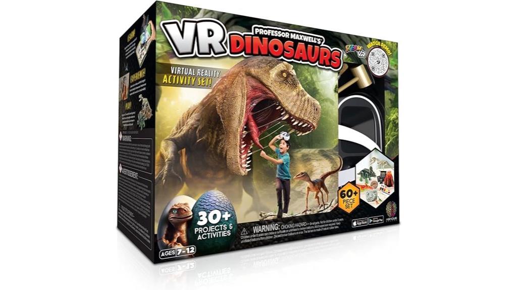 vr dinosaur science kit