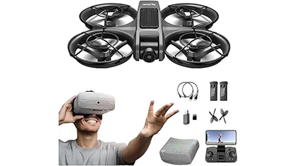 vr drone with goggles