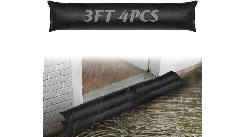 water activated flood barriers