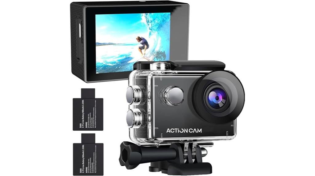 waterproof 1080p action kit