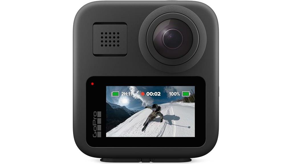 waterproof 360 action camera