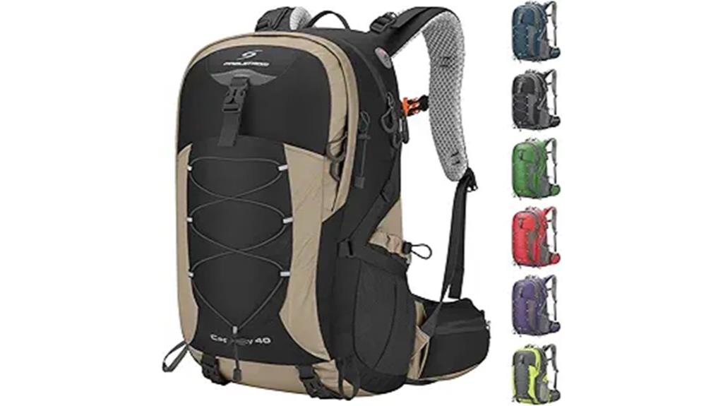 waterproof 40l hiking pack