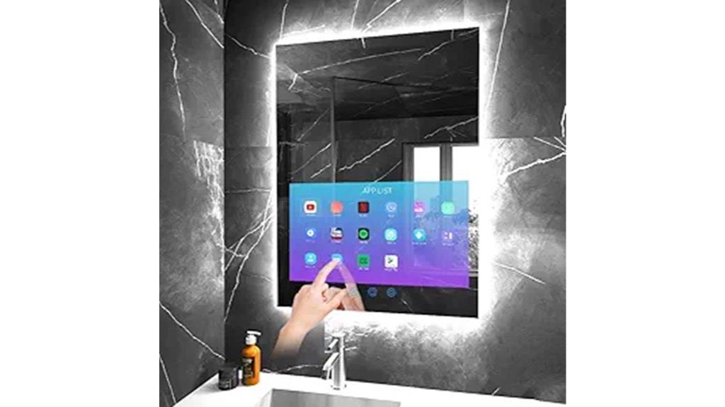 waterproof anti fog mirror