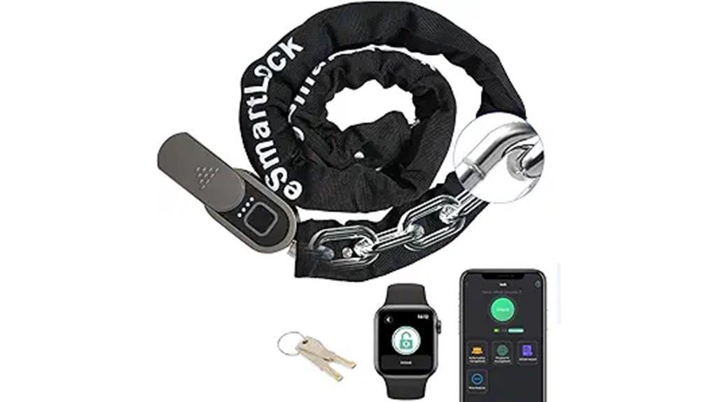 waterproof bluetooth bike lock