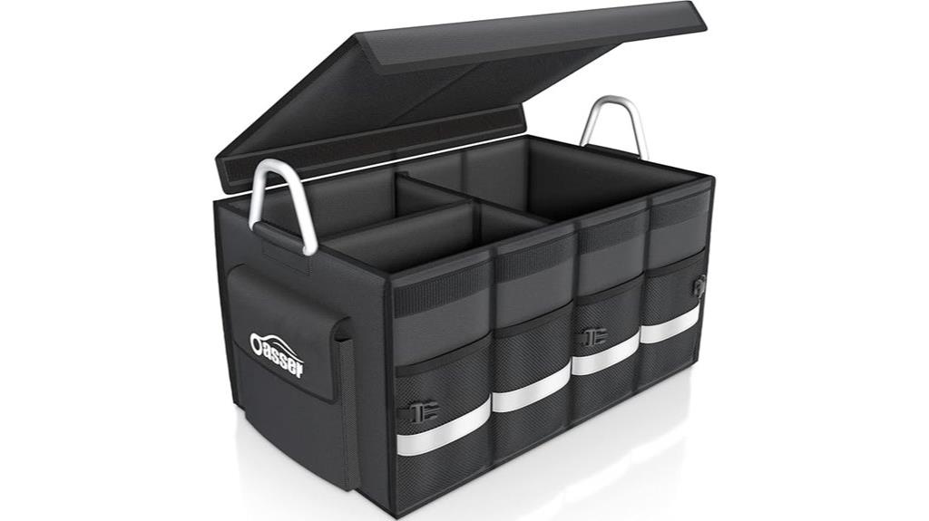 waterproof collapsible trunk organizer