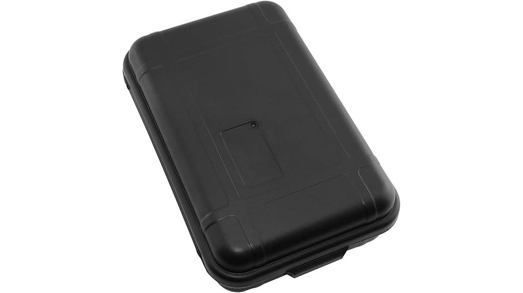 waterproof shockproof plastic container